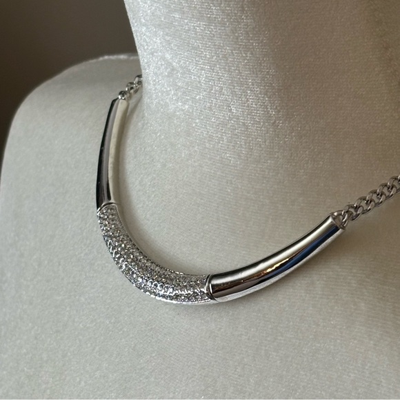 Touchstone Crystal By Swarovski Collar Necklace - Picture 2 of 12